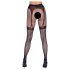 Cottelli Legwear - Meias abertas pretas (S-L)