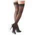 Cottelli - Meia-calça preta com listra - 2/M