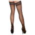 Cottelli - Meia-calça preta com listra - 2/M