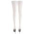 Cottelli - Meia-calça de cetim (branca) - 2/M