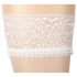 Cottelli - Meia-calça de cetim (branca) - 2/M