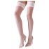 Cottelli - Meia-calça de cetim (branca) - 3/M-L