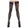 Cottelli Legwear - meia 7/8 com estampa de leopardo - preta - 4