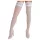 Cottelli - meia 7/8 rendada floral - branca