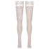 Cottelli - Meia-calça Rendanda Floral (Branco)