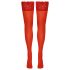 Cottelli - Meia-Calça Floral Rendado (Vermelho)