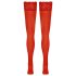 Cottelli - Meia-Calça Floral Rendado (Vermelho)
