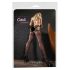 Cottelli - Meia-calça sexy ondulada (preta) - M