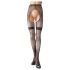 Cottelli - meia arrastão sexy rendada - preto