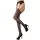 Cottelli - meia-calça sensual em rede com padrão - preto (S-L)