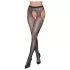 Cottelli Legwear - meias pretas brilhantes abertas (S-L)