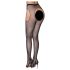 Cottelli Legwear - Meias cintilantes abertas - preto (S-L)