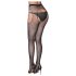 Cottelli Legwear - Meias cintilantes abertas - preto (S-L)