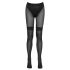 Cottelli - Meias abertas com rede (preto) - 3