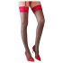 Cottelli Meias Pretas, Vermelho Sedutor - 6