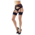 Cottelli Legwear - meia-calça com faixa traseira e laço - bege