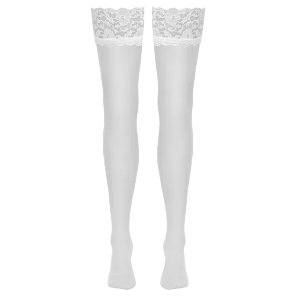 Cottelli - meia-calça sensual - toque sedoso - branco
