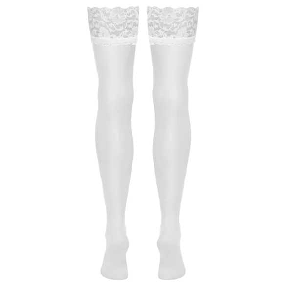 Cottelli - meia-calça sensual - toque sedoso - branco - L