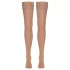 Cottelli - meia 7/8 feminina - toque sedoso - cor natural - M