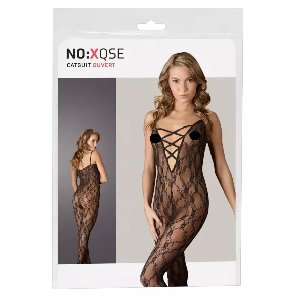 NO:XQSE - Macacão sensual de renda