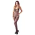 NO:XQSE - body arrastão rendado - preto (S-L)