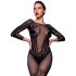 Cinquenta Tons de Cinza - Macacão Picante com Renda (Preto) - L/XL