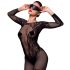 Cinquenta Tons de Cinza - Macacão Picante com Renda (Preto) - L/XL