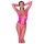 Cottelli - Macacão rendado pink - S-L