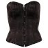 Cottelli - corpete bordado para festas (preto) - M
