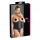 Cottelli Plus Size - espartilho de cetim - preto