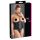 Cottelli Plus Size - espartilho cetim (preto) - 2XL
