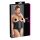 Cottelli Plus Size - espartilho cetim (preto) - 2XL