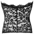 Noir - espartilho rendado (preto) - M