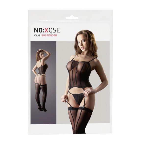 NO:XQSE - conjunto transparente listrado (S-L)