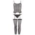 NO:XQSE - conjunto transparente listrado (S-L)