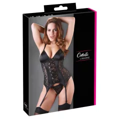 Cottelli - top com ligas ajustáveis (preto)