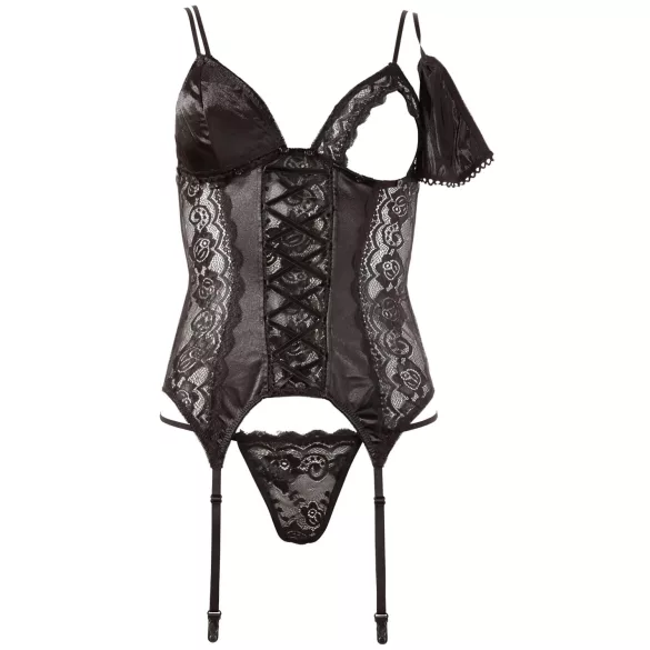 Cottelli - Top ajustável com suspensórios (preto)