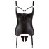 Cottelli Bondage - Top Brilhante com Algemas (preto) - M