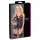 Cottelli - conjunto de lingerie aberto em renda - preto