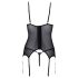 Cottelli - Top aberto com pérolas (preto) - M