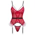 Cottelli - conjunto de lingerie de Natal (vermelho) - L/XL