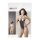 NO:XQSE - Body sensual aberto com strass - preto (S-L)