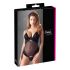 Cottelli - Body versátil de veludo (preto)