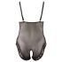 Cottelli Plus Size – Body rendado preto - XXL