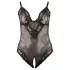 Cottelli Plus Size - body rendado plus size - preto - XXXL