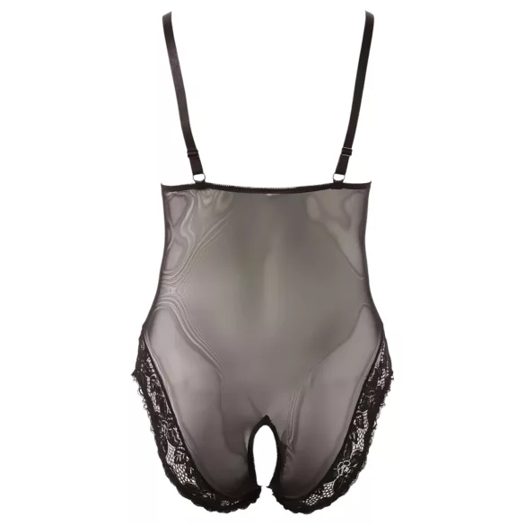 Cottelli Plus Size - body rendado plus size - preto - XXXXL