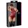 Cottelli Party - Body vermelho brilhante com zíper, sem mangas - XL