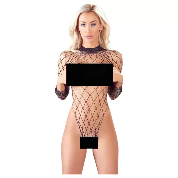 NO:XQSE - body arrastão manga longa - preto (S-L)