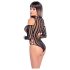 NO:XQSE - body de rede manga longa - preto (S-L)