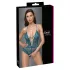 Cottelli - body aberto rendado com cordões (verde) - XL